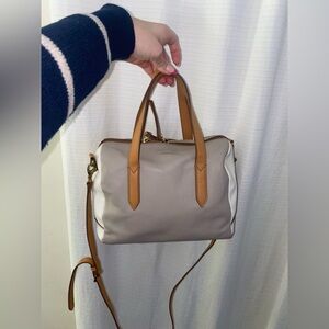 Fossil satchel  shoulder / cross body